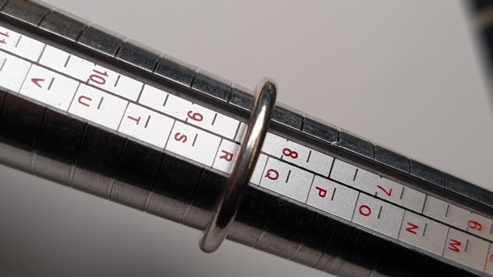 Vintage Sterling Silver Purple Gemstone Amethyst Ring | Size Q 1/2 | 925 Silver - Image 8