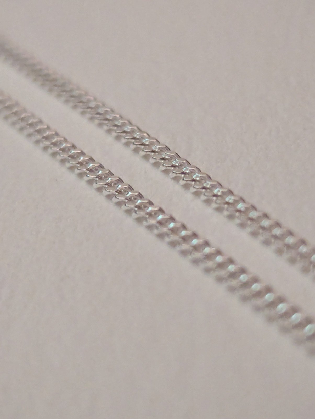 925 Sterling Solid Silver 20-inch Curb Link Chain 51cm - Image 2