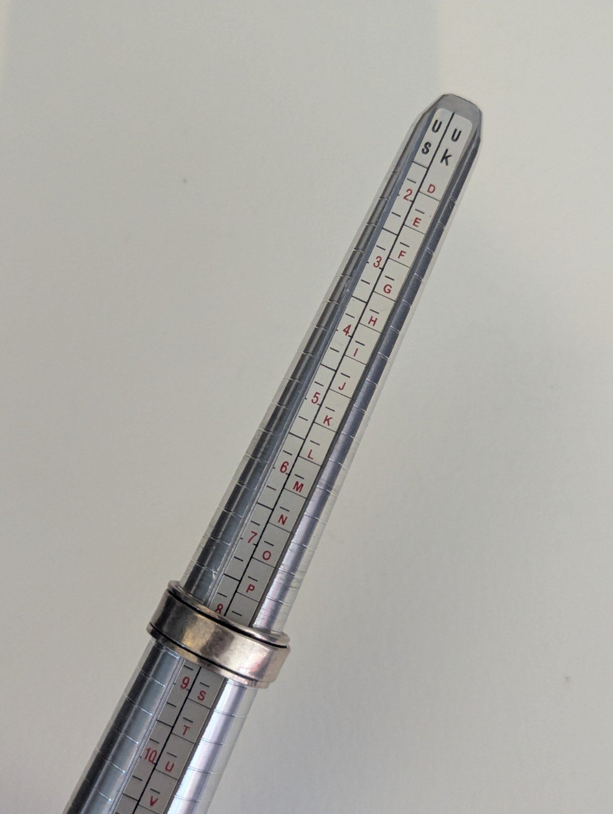 Vintage Sterling Silver Spinner Ring | Size Q 1/2 - Image 4