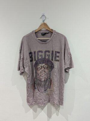 Vintage Style The Notorious B.I.G Biggie Purple T Shirt Size Medium