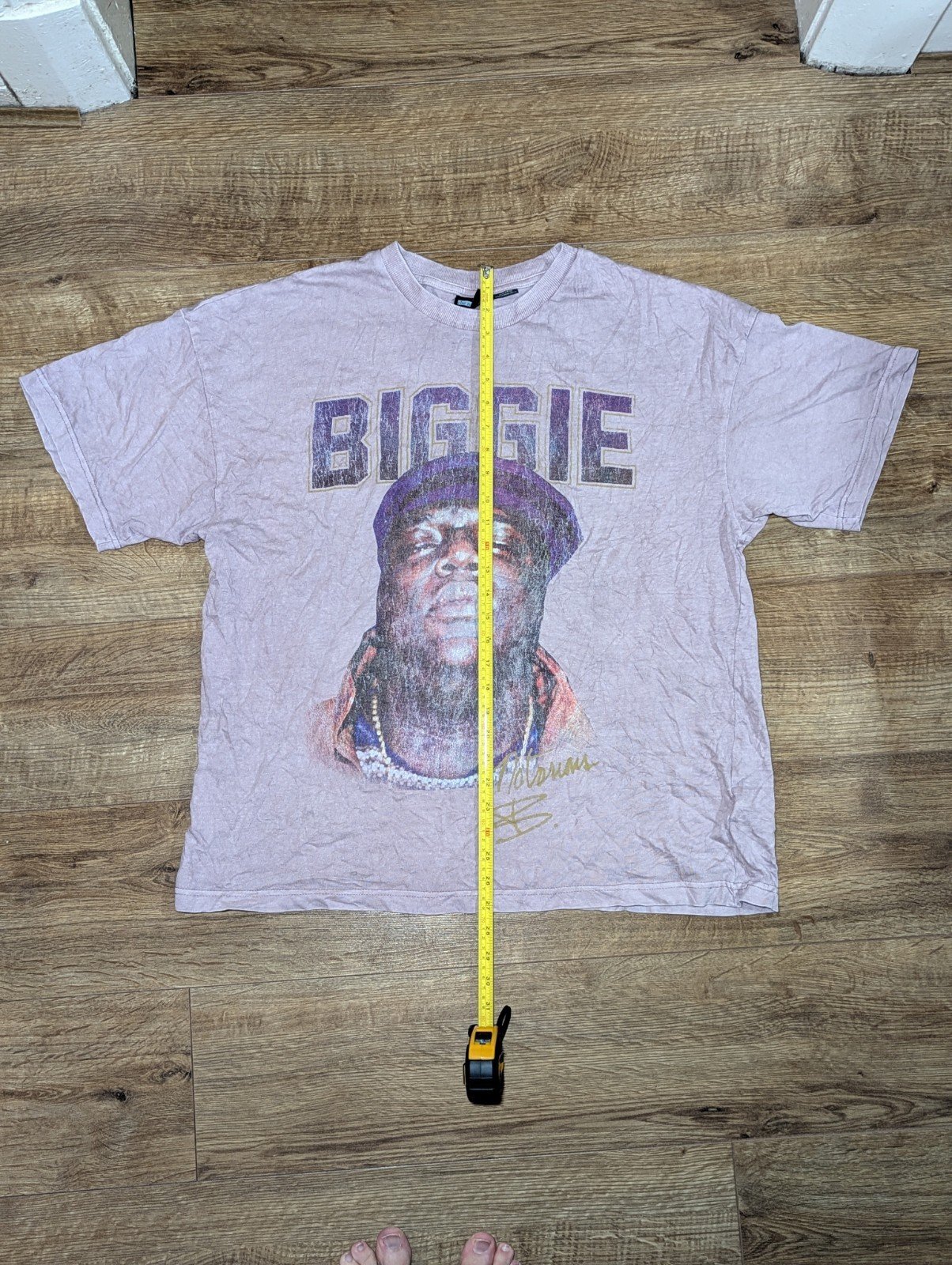 Vintage Style The Notorious B.I.G Biggie Purple T Shirt Size Medium - Image 5