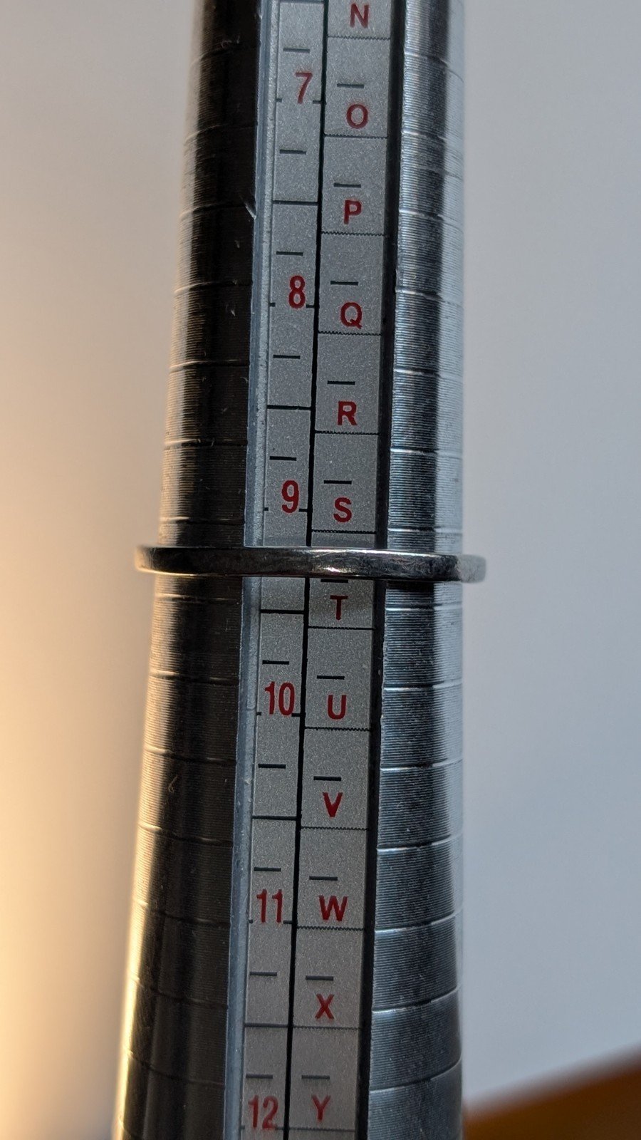 Vintage Sterling Silver Solitaire Ring | Size S 1/2 | 925 Silver - Image 9