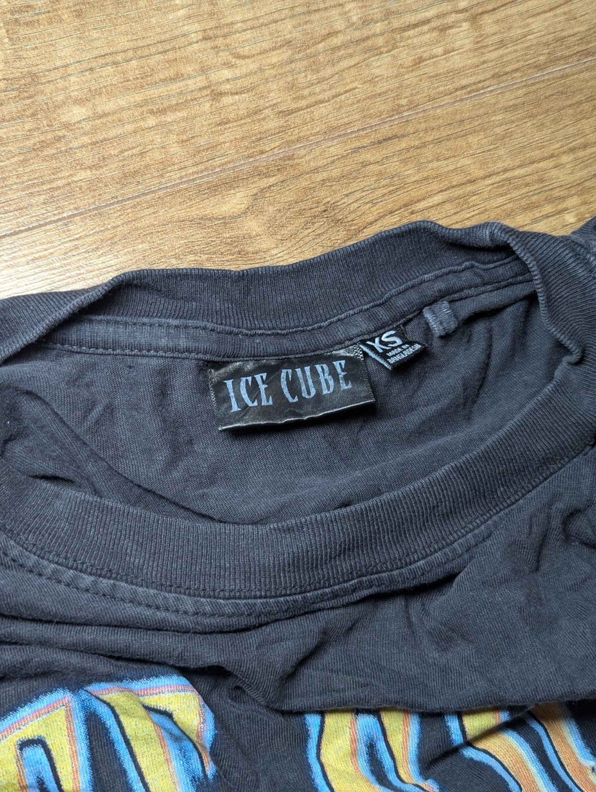 Vintage Style Ice Cube Today Was A Good Day Black T Shirt Size Medium / Large - Image 6