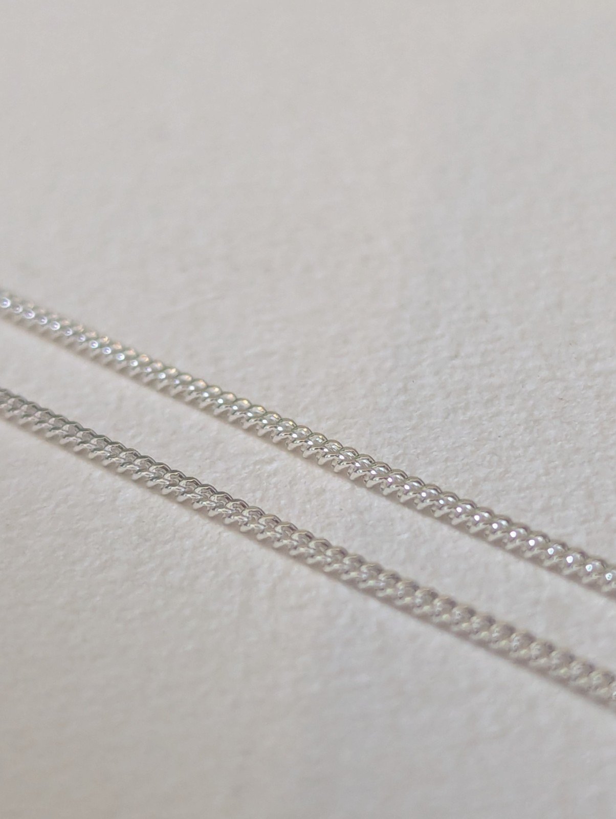 925 Sterling Solid Silver 20-inch Curb Link Chain 51cm - Image 2