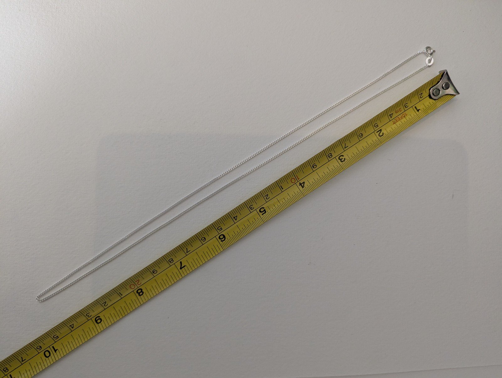 925 Sterling Solid Silver 20-inch Curb Link Chain 51cm - Image 6