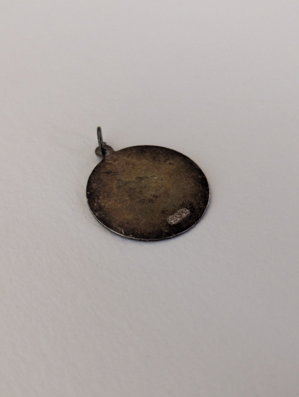 Vintage Sterling Silver St Christopher Pendant | 925 Silver - Image 3