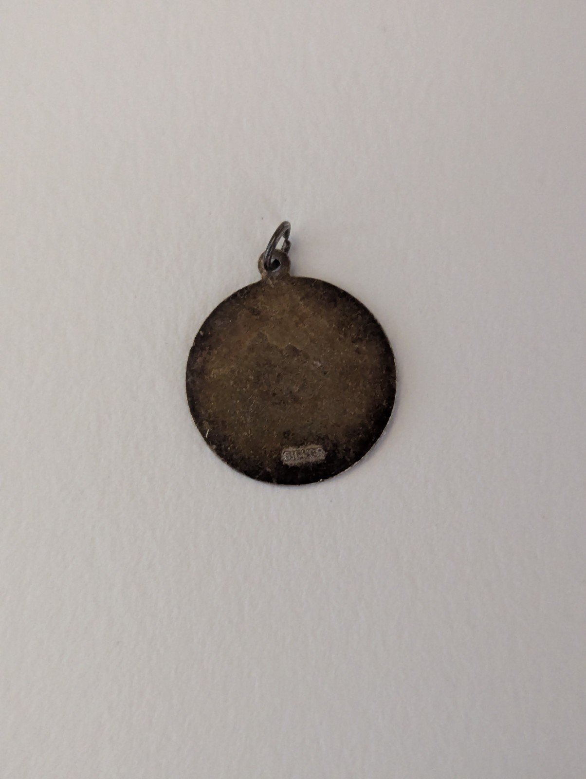 Vintage Sterling Silver St Christopher Pendant | 925 Silver - Image 4