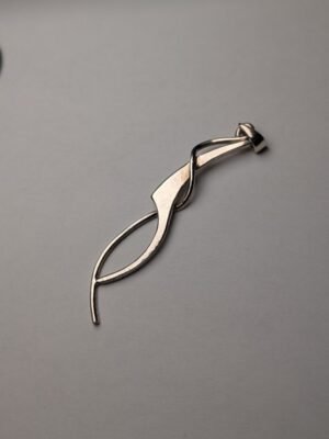 Sterling Silver Vintage Kit Heath Knott Pendant | 925 Silver