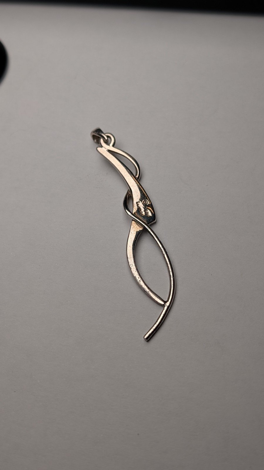 Sterling Silver Vintage Kit Heath Knott Pendant | 925 Silver - Image 2