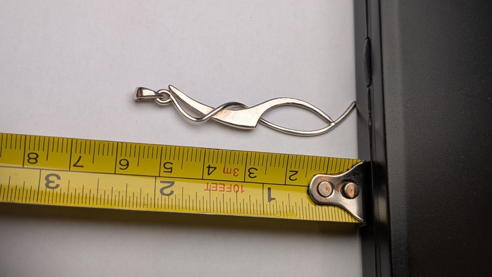 Sterling Silver Vintage Kit Heath Knott Pendant | 925 Silver - Image 5