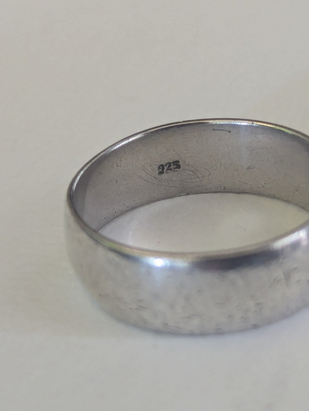 Vintage Sterling Silver Ring Band | Size S 1/2
