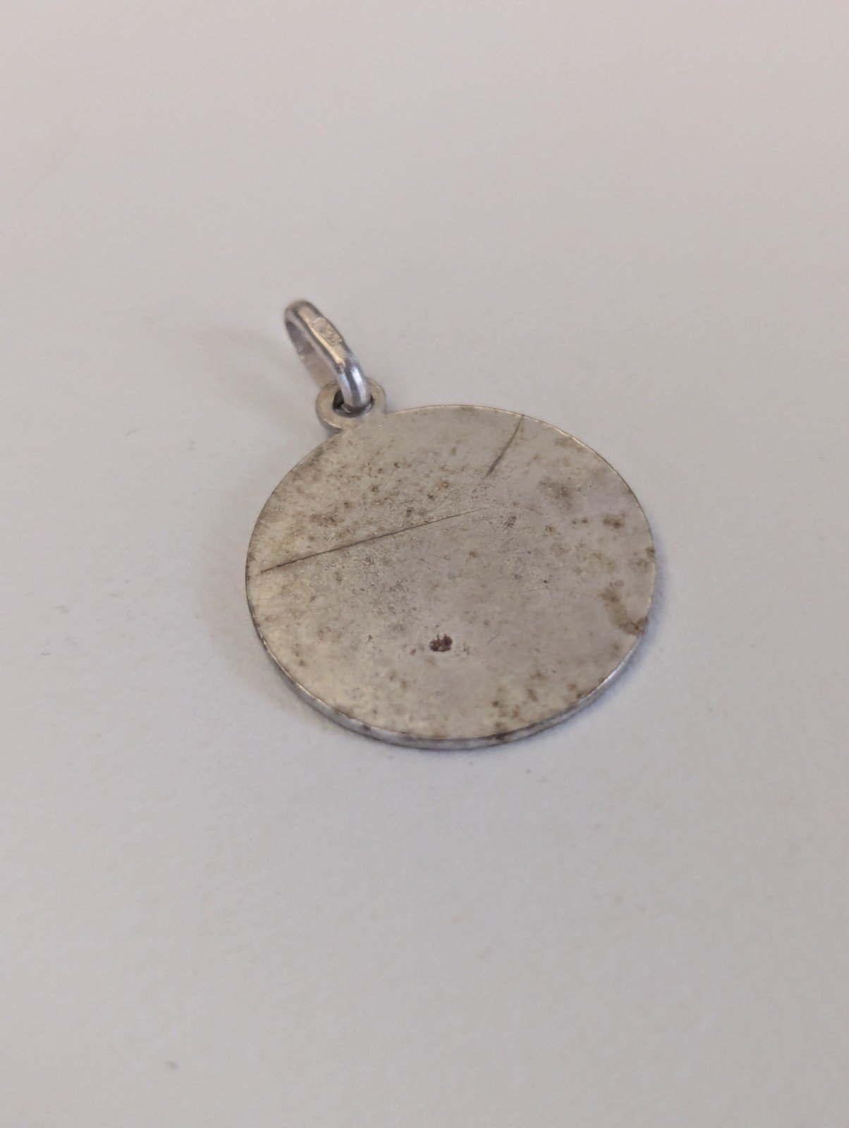 Vintage Sterling Silver St Christopher Pendant | 925 Silver - Image 4