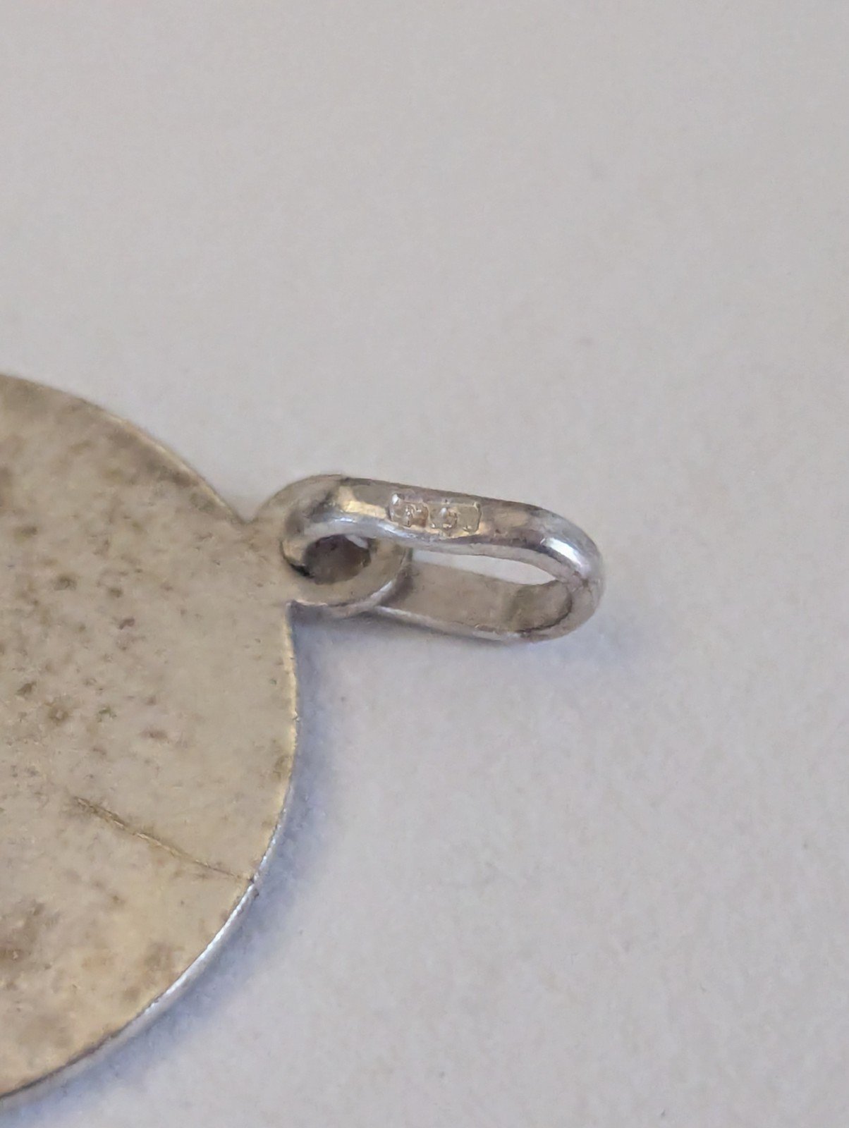 Vintage Sterling Silver St Christopher Pendant | 925 Silver - Image 6