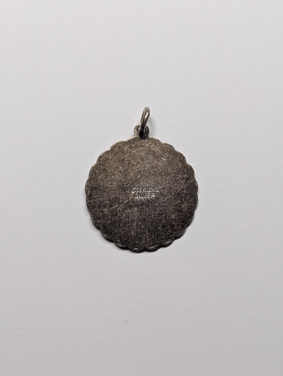 Vintage Sterling Silver St Christopher Pendant | 925 Silver - Image 5