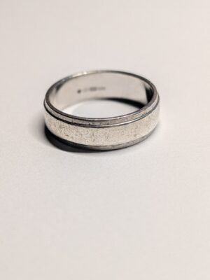 Sterling Silver Band Ring | Size R | 925 Silver