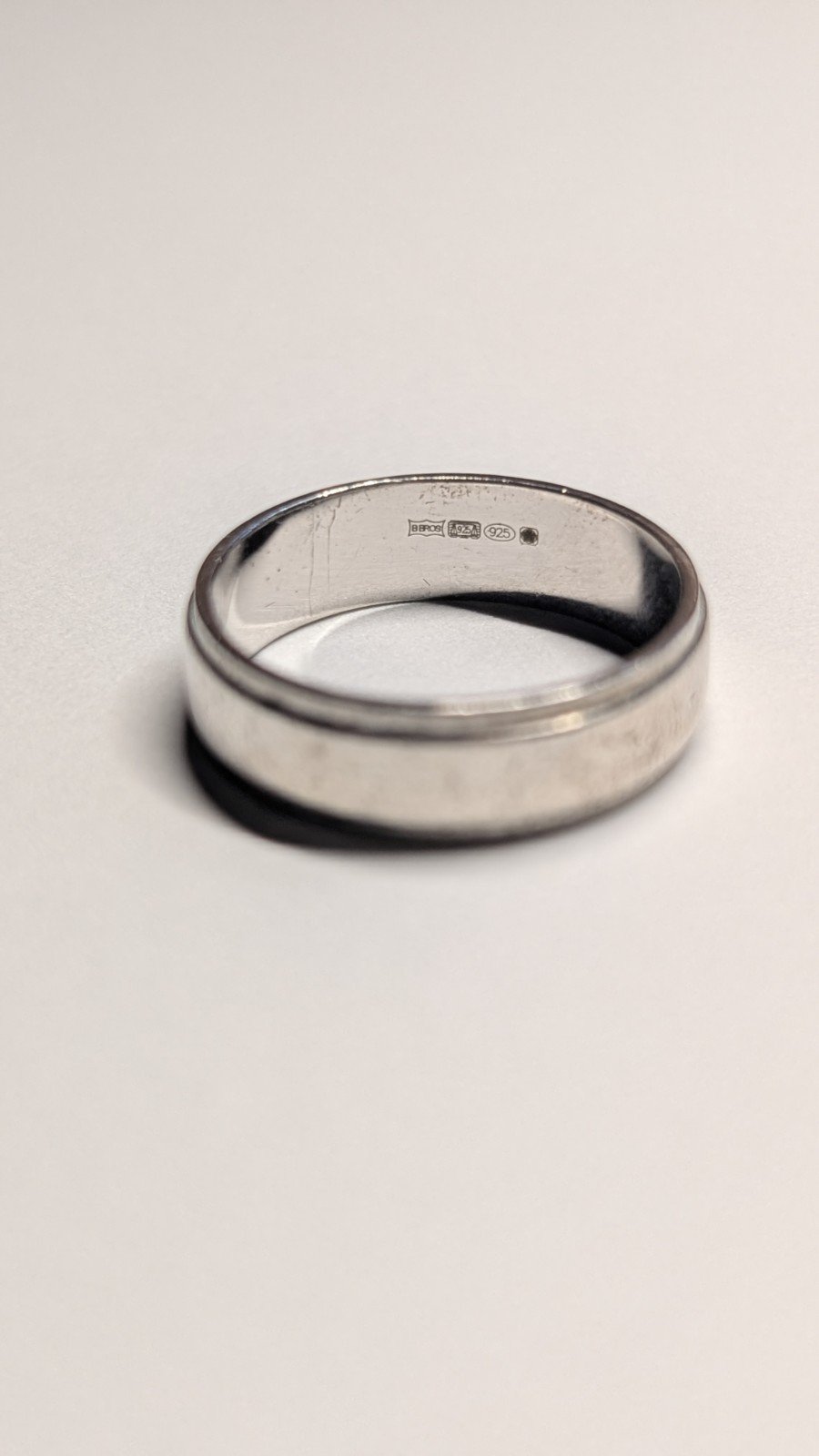 Sterling Silver Band Ring | Size R | 925 Silver - Image 2