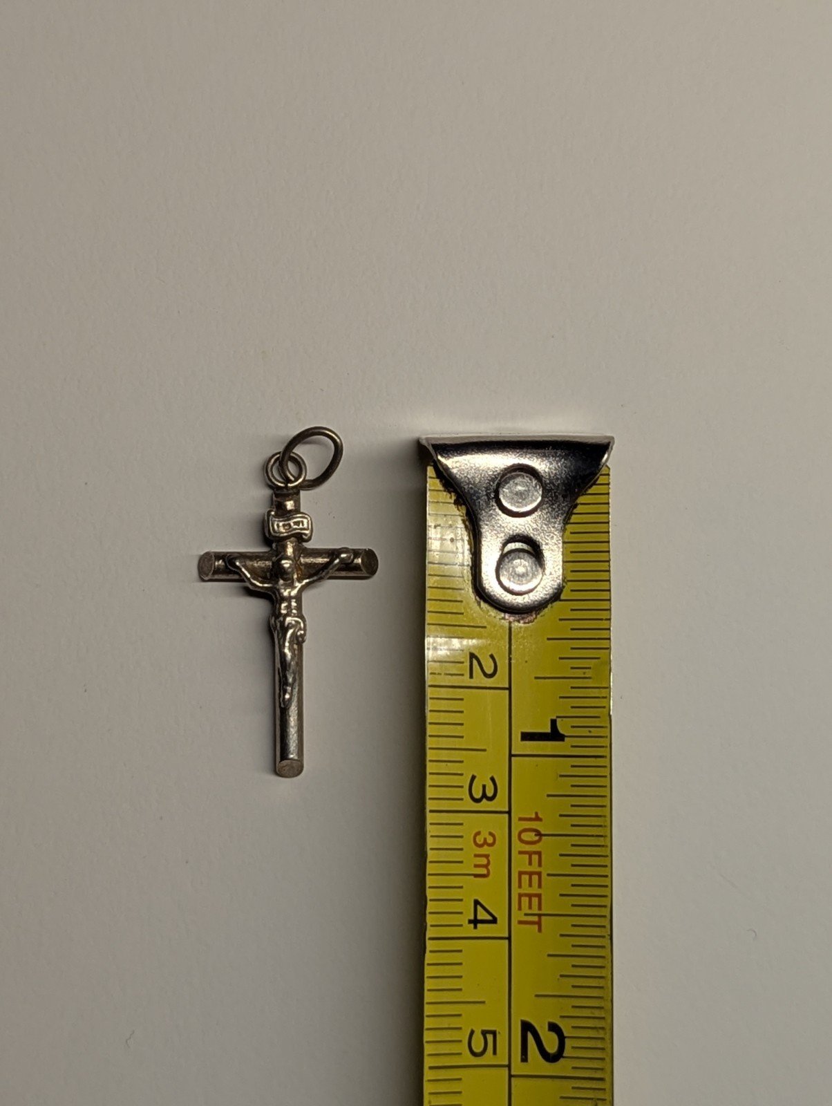 Vintage Sterling Silver Christian Cross | 925 Silver | 1.77g - Image 4