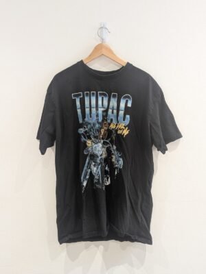 Vintage Style Tupac All Eyes On Me Black T Shirt | Size Extra Large | Tupac