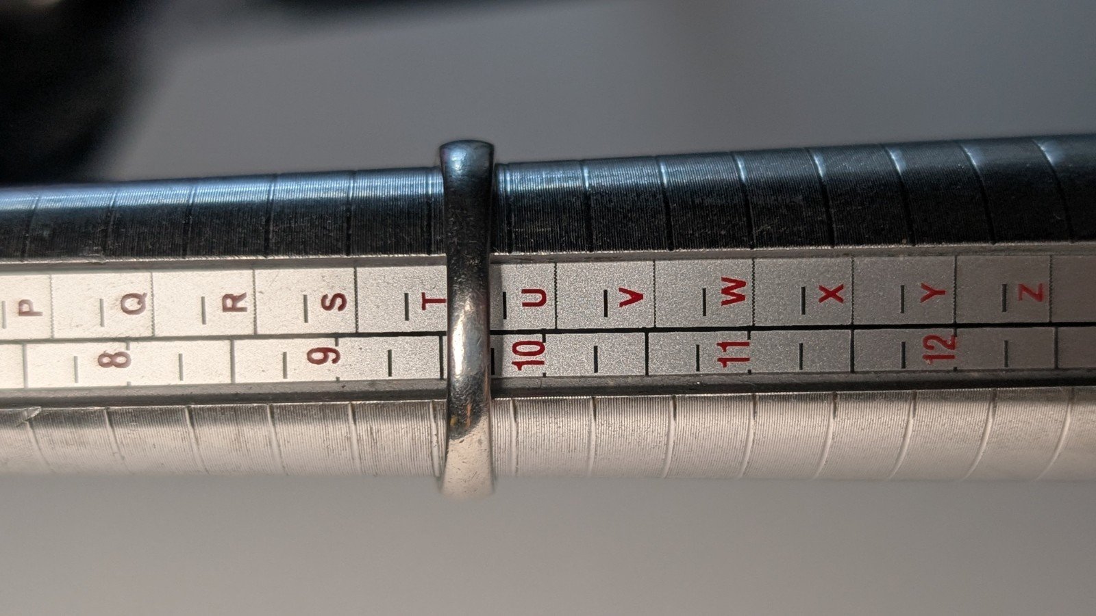 Vintage Sterling Silver Large DQCZ Gemstone Solitaire Ring | Size T | 925 Silver - Image 7