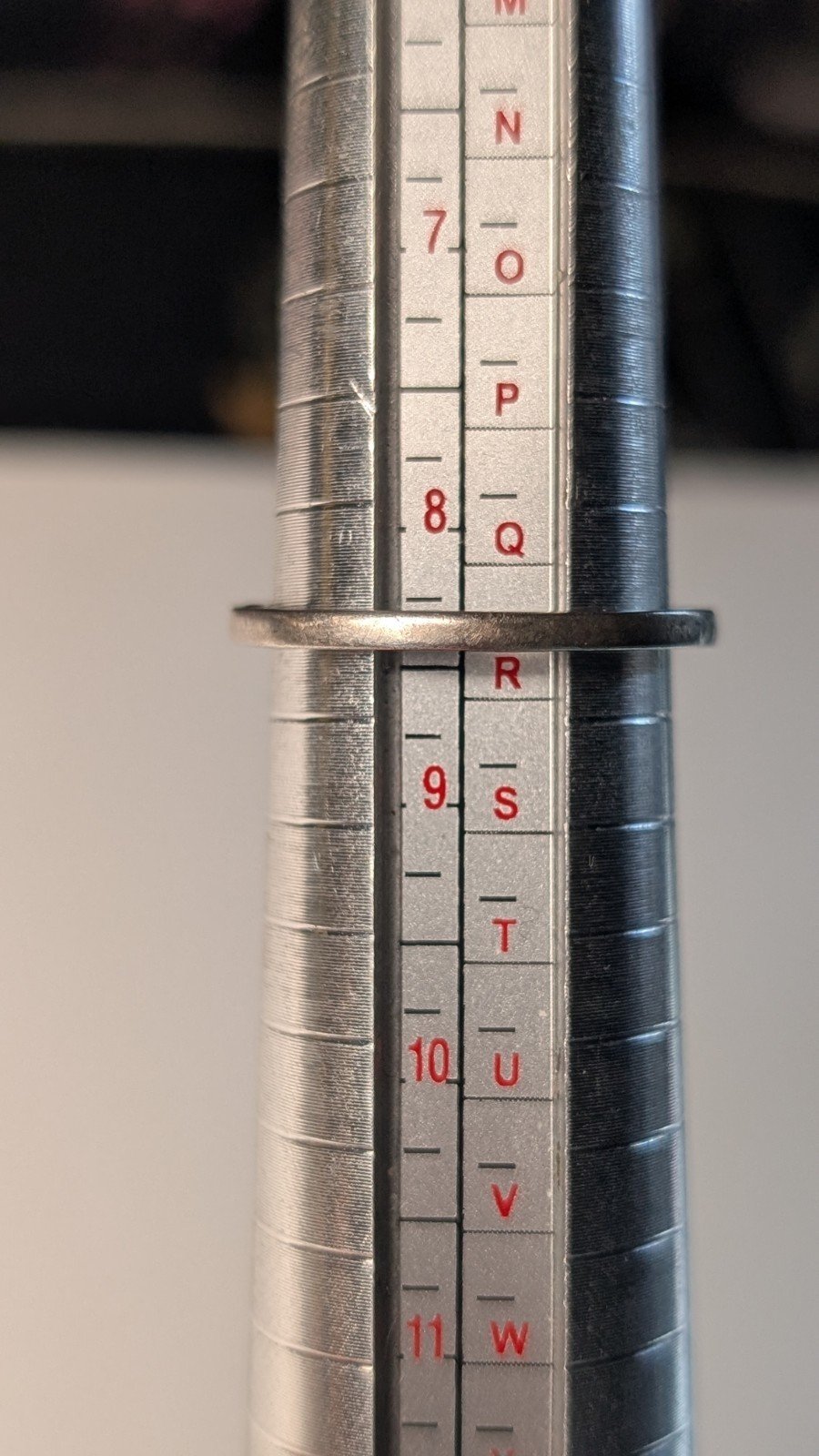 Vintage Sterling Silver Trilogy Clear & Yellow Gemstone Ring | Size Q 1/2 | 925 - Image 6