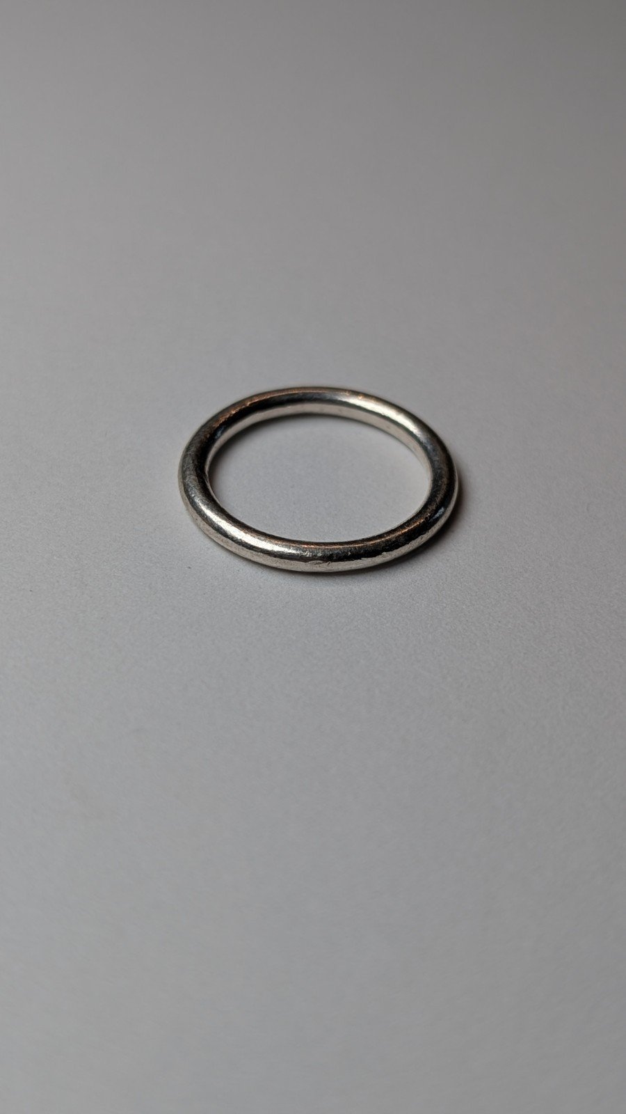 Genuine Pandora Sterling Silver Stacking Band Ring | Size K | S925 Silver