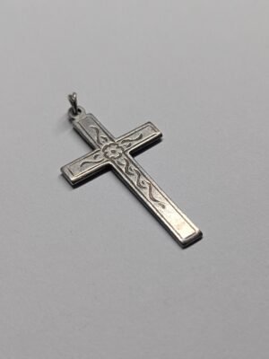 Vintage Sterling Silver Christian Cross | 925 Silver