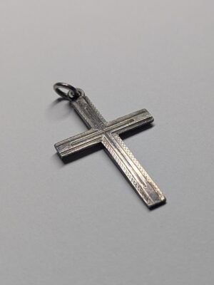 Vintage Sterling Silver Christian Cross | 925 Silver