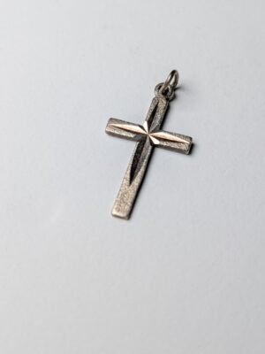 Vintage Sterling Silver Christian Cross | 925 Silver | 0.59g