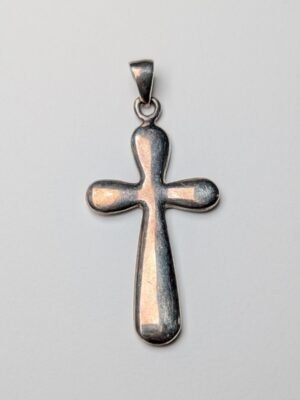 Vintage Sterling Silver Christian Cross | 925 Silver | 5.65g