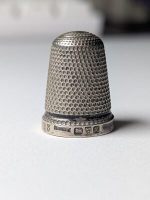 Vintage / Antique Sterling Silver Thimble | Weight: 2.66g