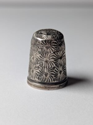 Vintage / Antique Sterling Silver Thimble | Weight: 3.08g