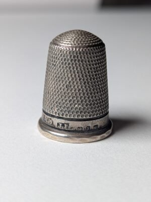 Vintage / Antique Sterling Silver Thimble | Weight: 3.85g