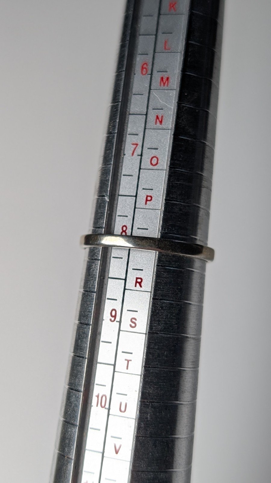 Vintage Sterling Silver Cluster Clear Gemstone Ring | Size Q | Cluster Ring - Image 6