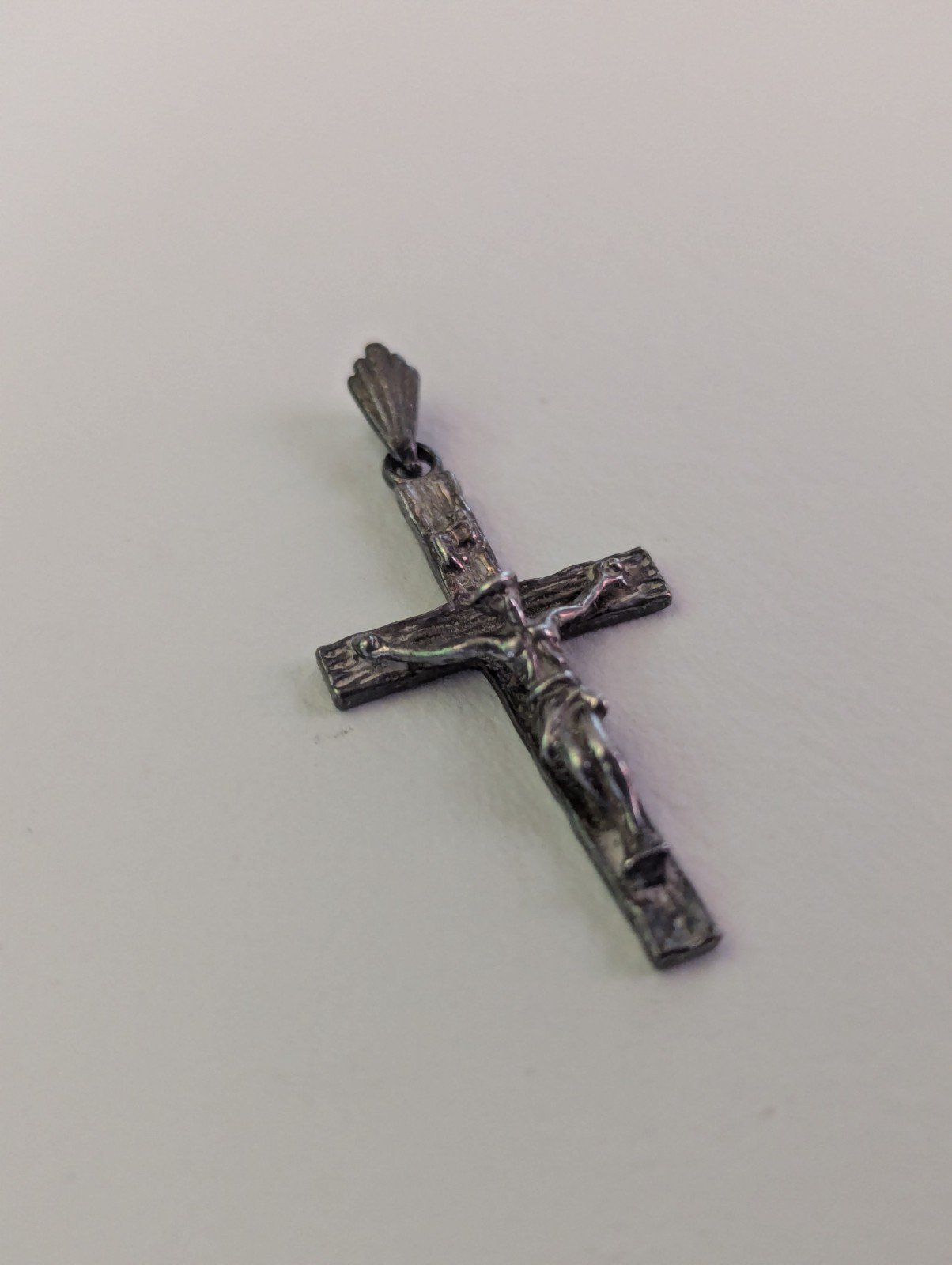 Vintage Sterling Silver Christian Cross | 925 Silver
