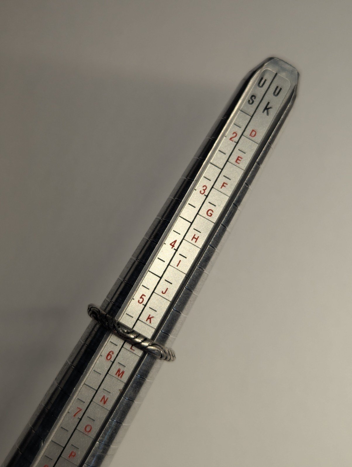 Costume Jewellery Simple Line Design Band Ring Size K 1/2 - Image 6