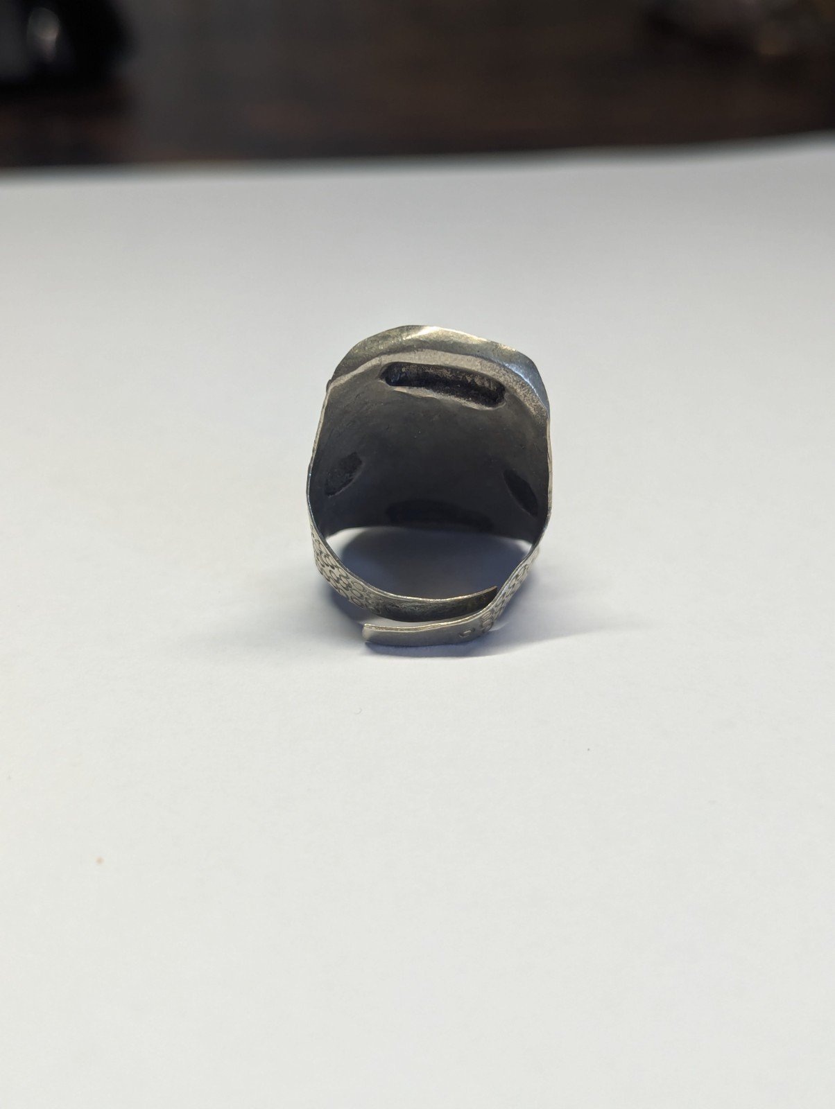 Vintage Costume Jewellery Gemstone Ring | Size N (Resizable See Photos) - Image 4