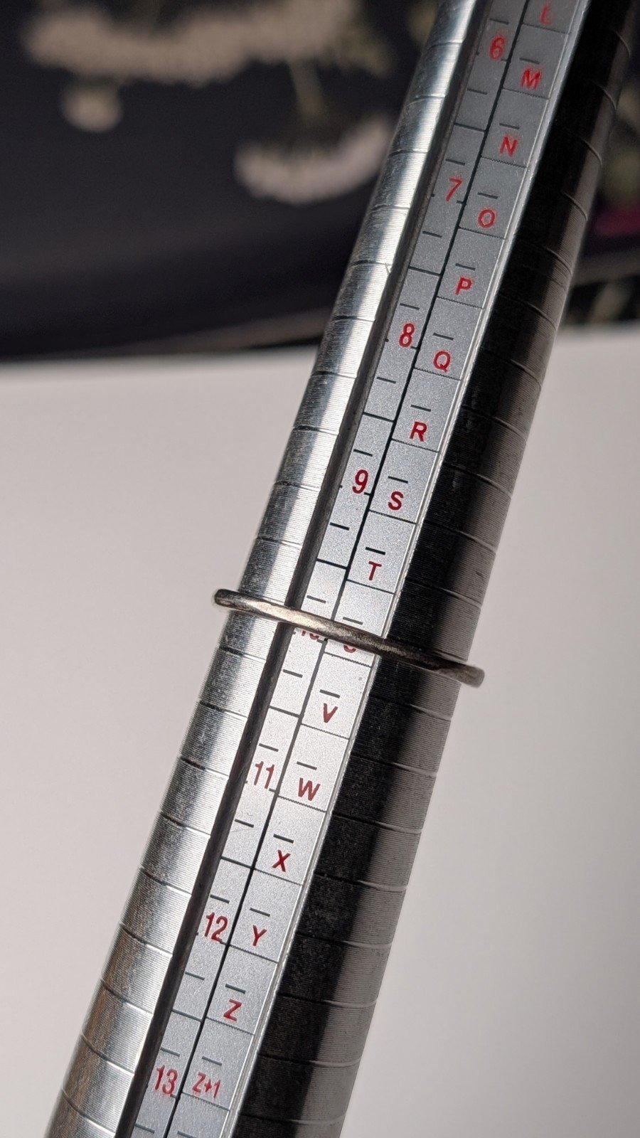 Vintage Sterling Silver CZ Stone Clear Gemstone Ring | Size T 1/2 | 925 - Image 10