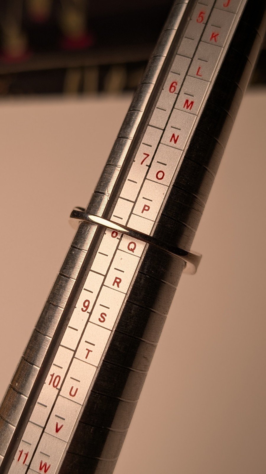 Vintage Sterling Silver Channel Set Aquamarine Ring | Size P 1/2 | 925 - Image 8