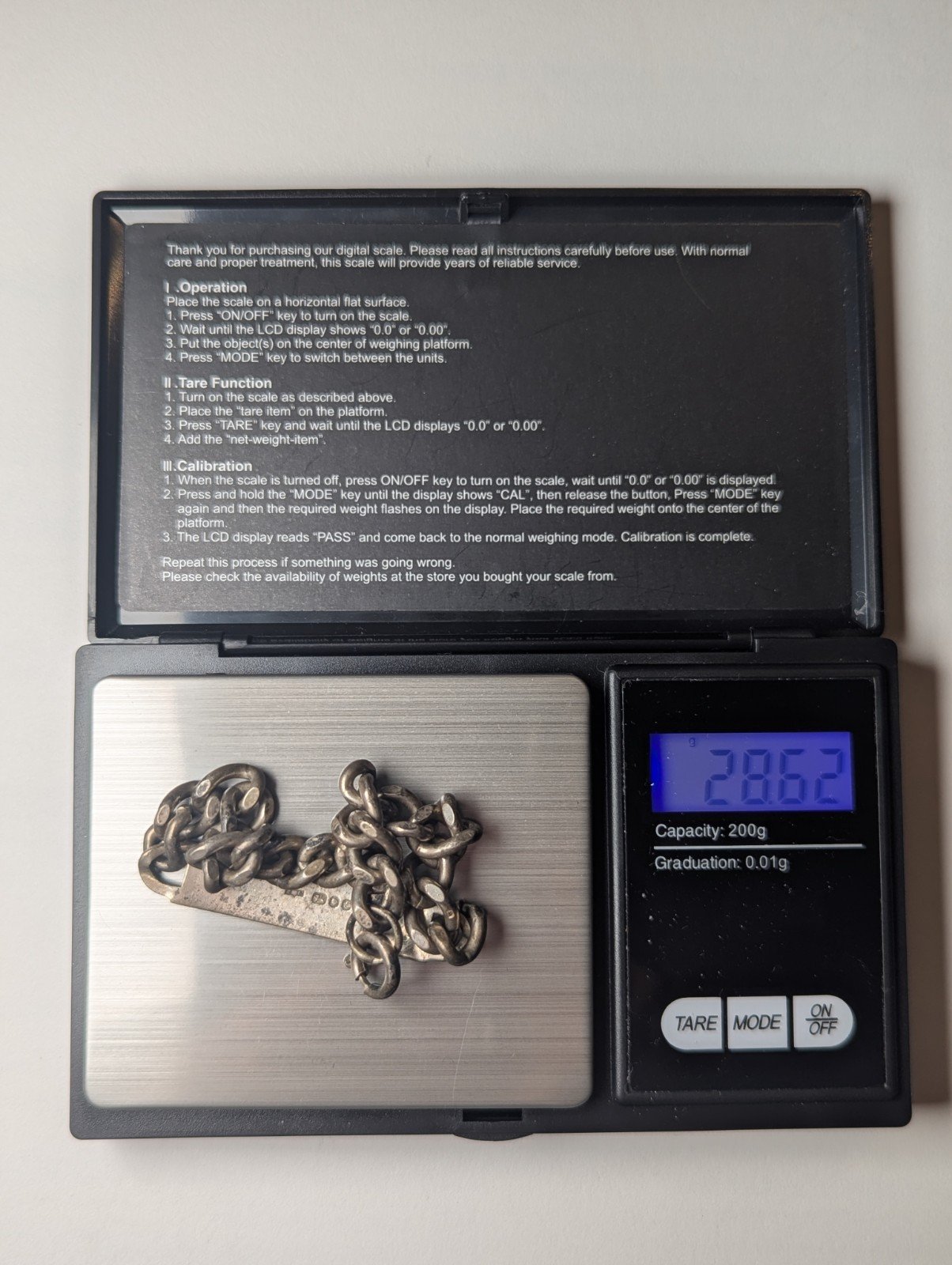 Vintage Sterling Silver Curb Link ID Bracelet | Made In London | 28.62g | 21cm - Image 4