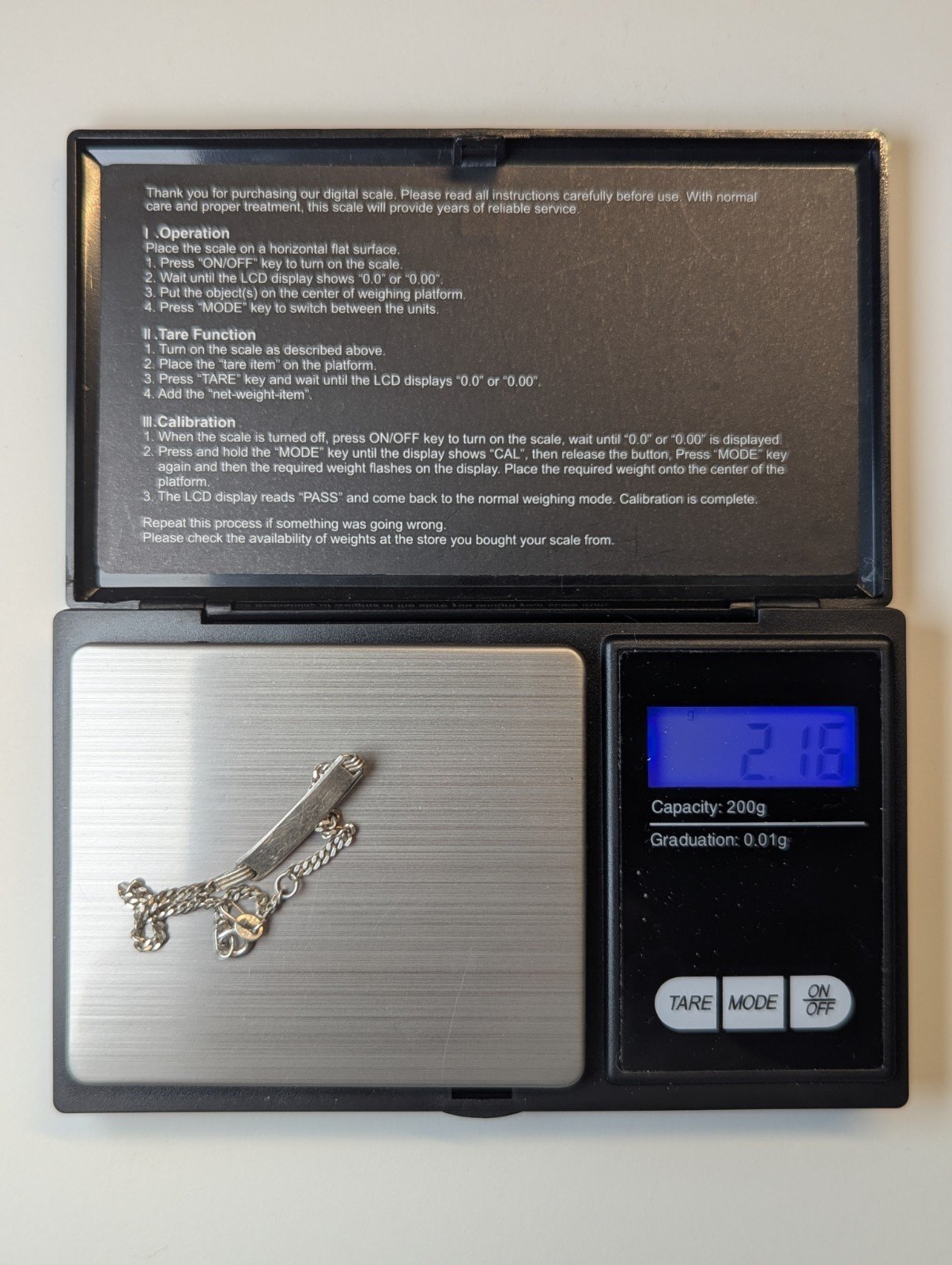 Vintage Sterling Silver Delicate ID Bracelet | 2.16g | 15.5cm | 925 Silver - Image 9