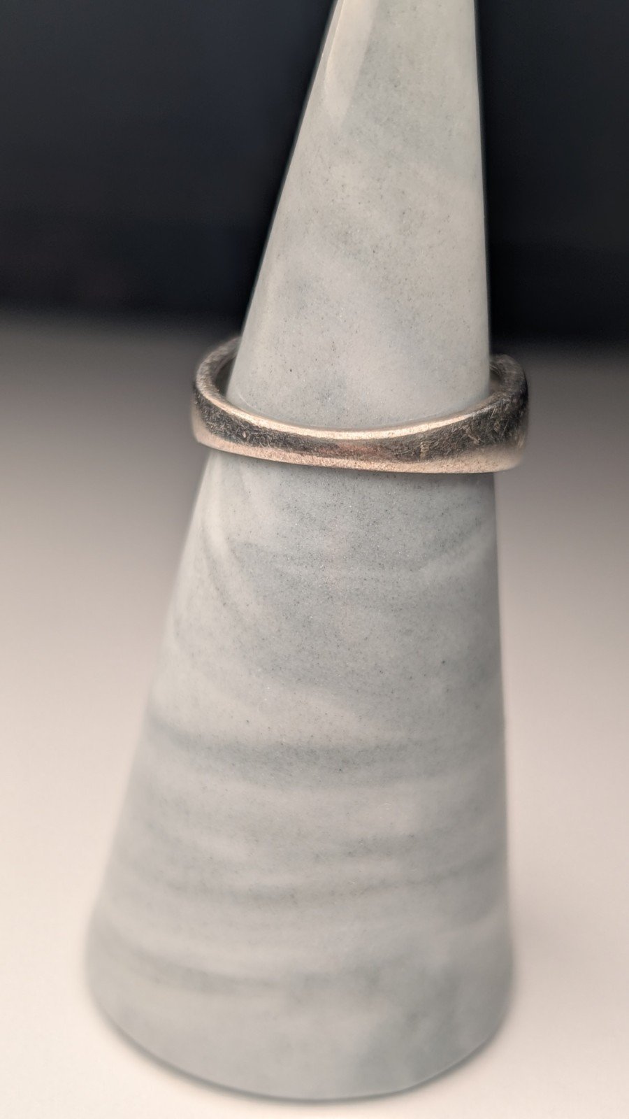 Vintage Sterling Silver 3 Stone Ring | Size M | 925 Silver - Image 6