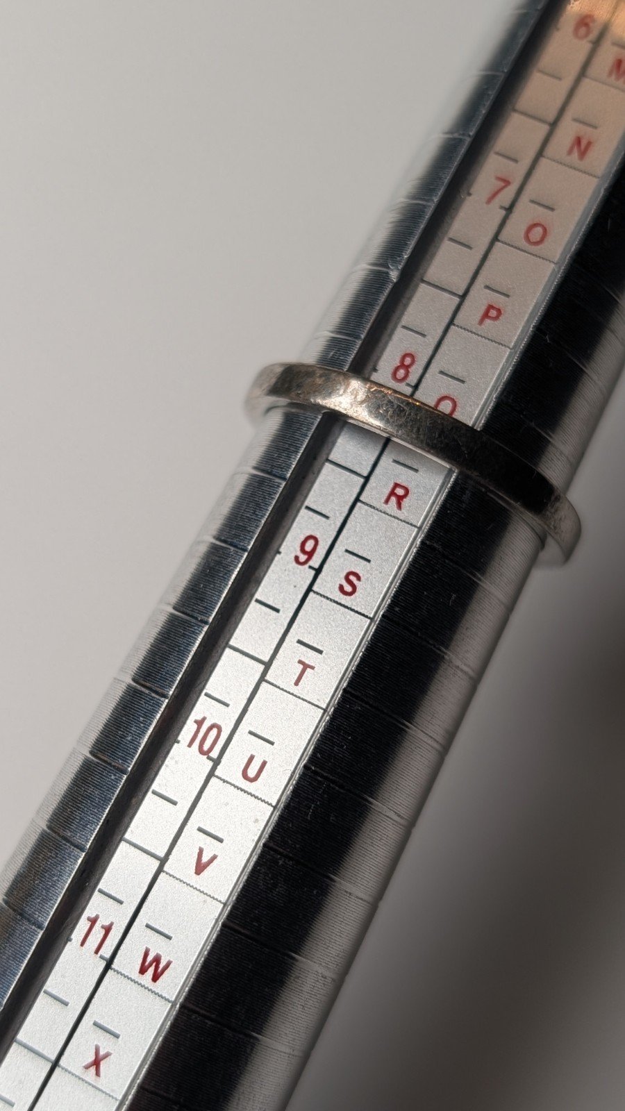 Vintage Sterling Silver Clear CZ Halo Gemstone Ring | Size Q 1/2 | 925 - Image 8