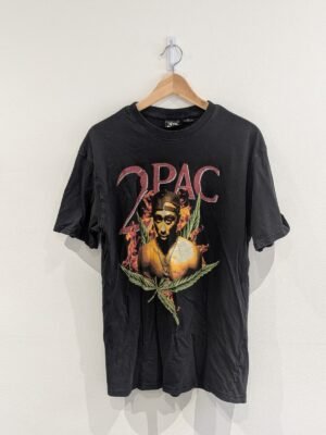 Vintage Style Tupac Black T Shirt | Size Small | Tupac Shakur