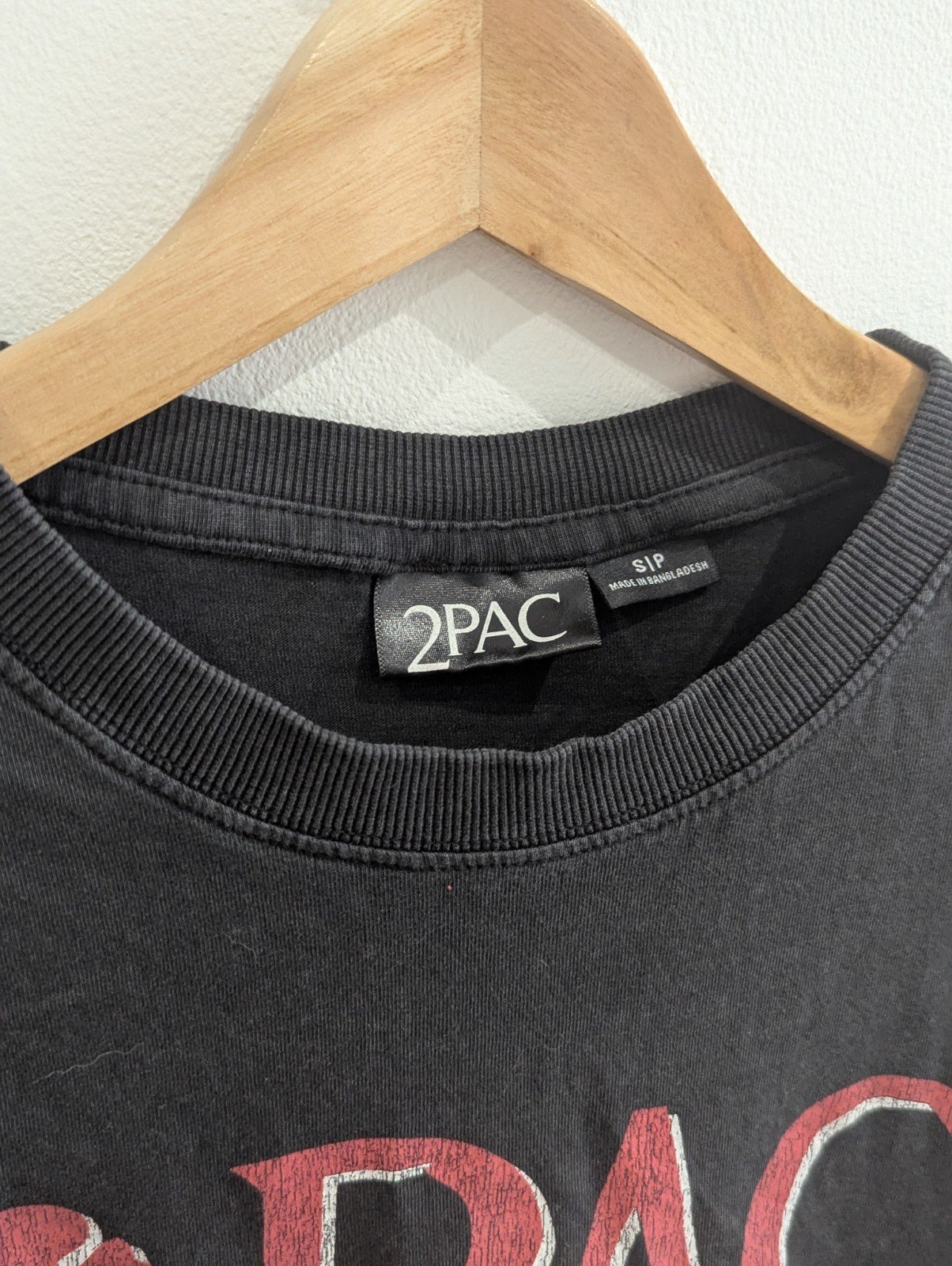 Vintage Style Tupac Black T Shirt | Size Small | Tupac Shakur - Image 4