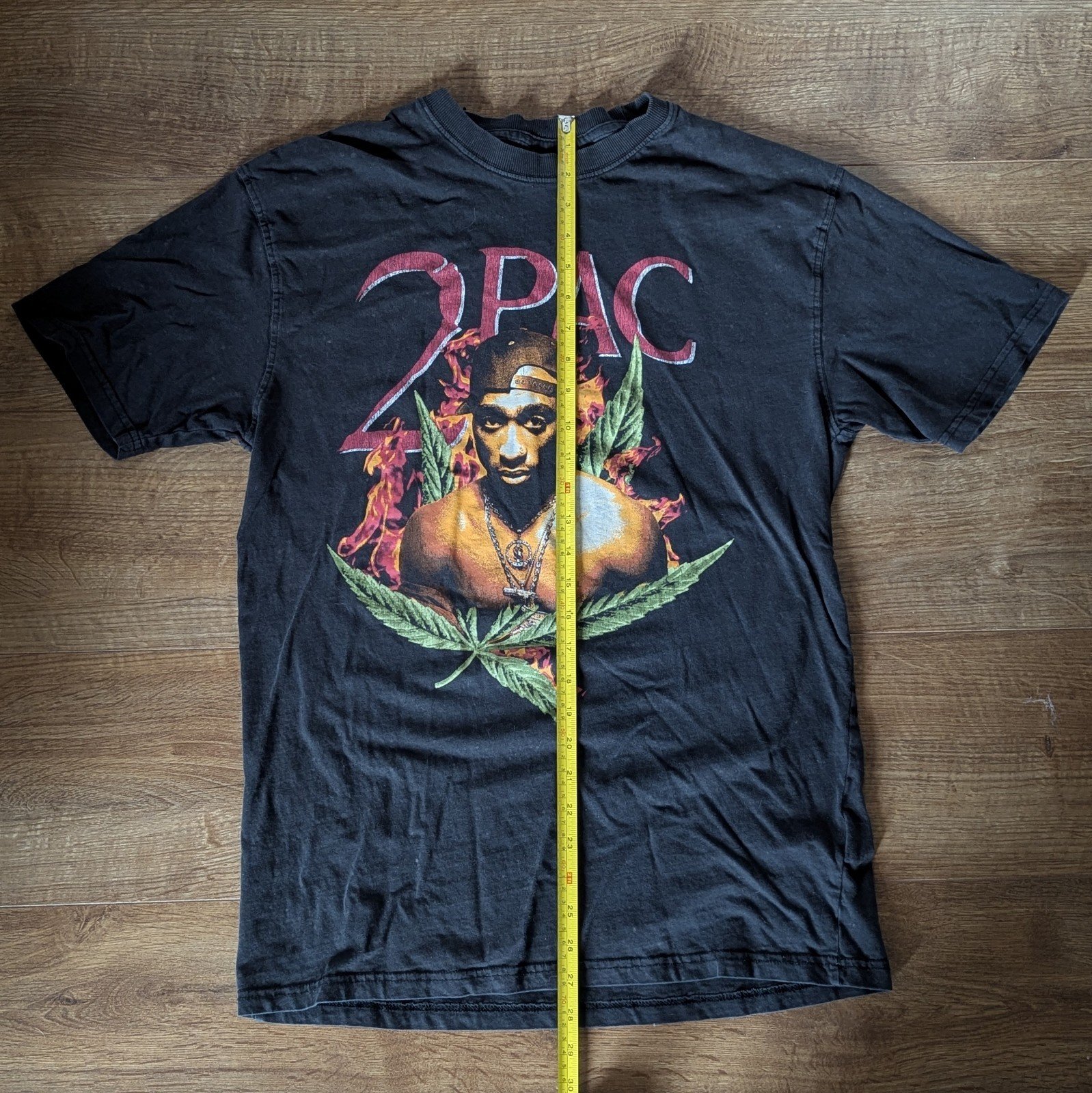 Vintage Style Tupac Black T Shirt | Size Small | Tupac Shakur - Image 7