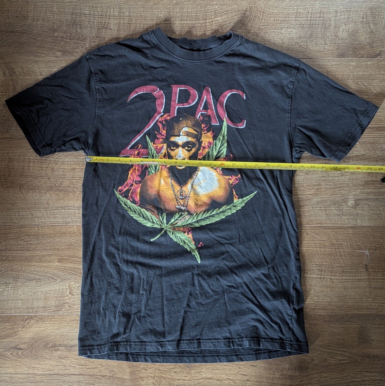 Vintage Style Tupac Black T Shirt | Size Small | Tupac Shakur - Image 8