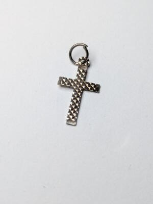 Vintage Sterling Silver Christian Cross | 925 Silver | 0.4g