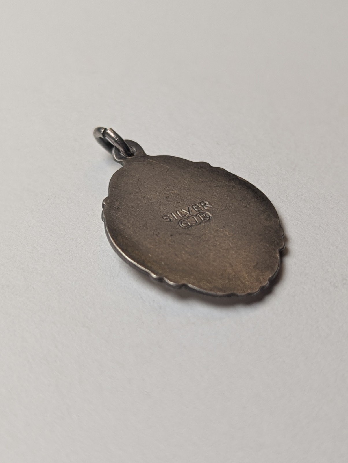 Vintage Sterling Silver Georg Jensen St Christopher Pendant | 3.67g | 925 Silver - Image 5