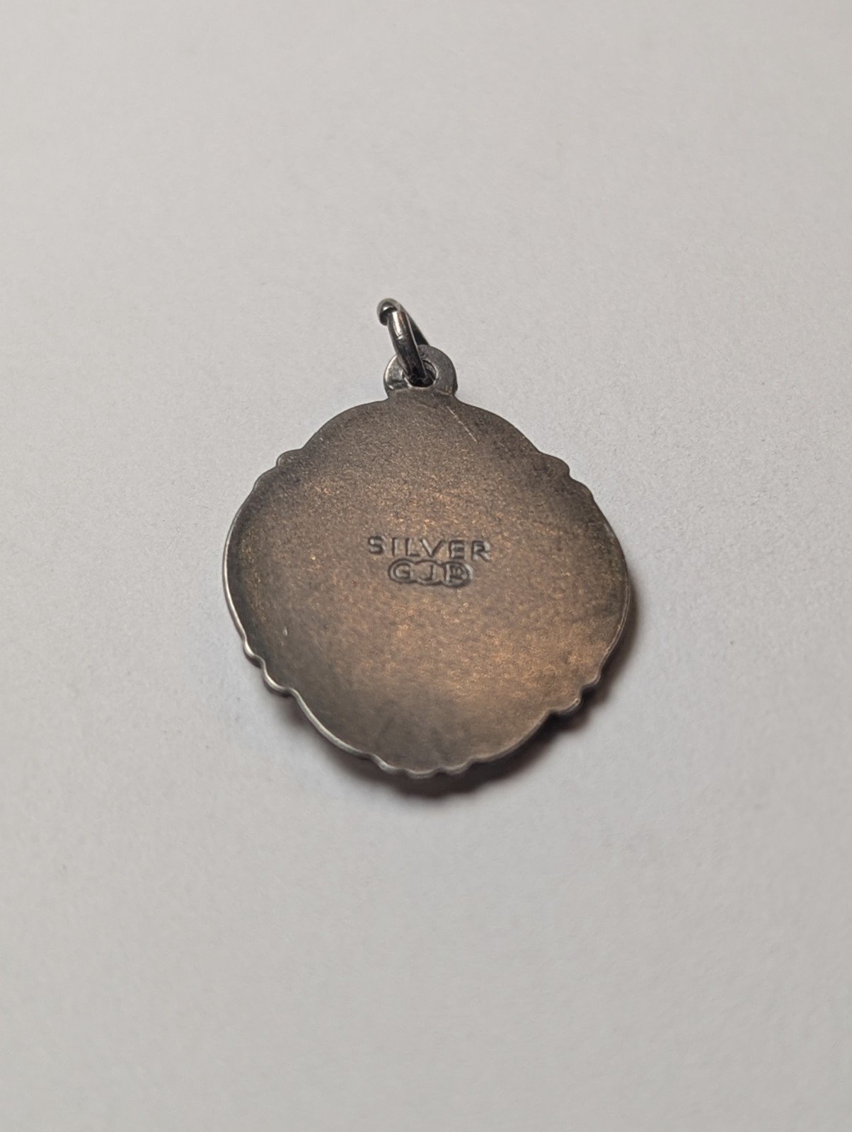 Vintage Sterling Silver Georg Jensen St Christopher Pendant | 3.67g | 925 Silver - Image 6