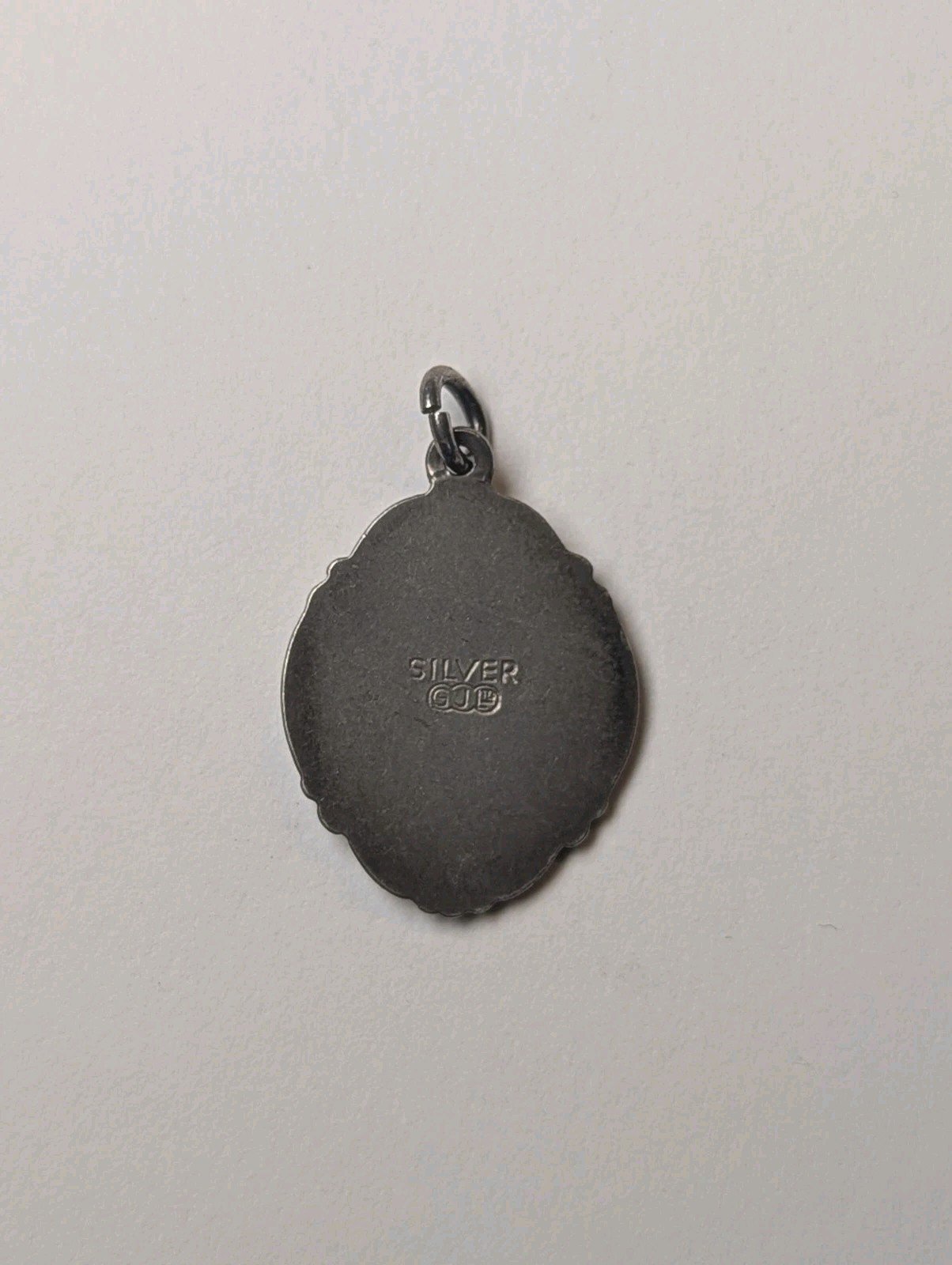 Vintage Sterling Silver Georg Jensen St Christopher Pendant | 3.67g | 925 Silver - Image 8